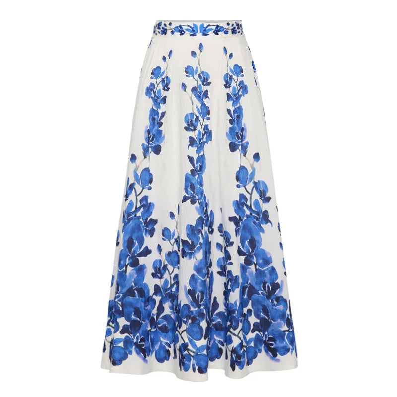 2026 Deep V Swimsuit Long Skirt Women Bikini Printed Swimwear Push Up Biquini Female Fashion Bathing Suit Slimming Beachwear