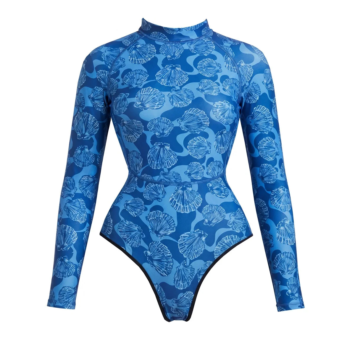 2Pcs Long Sleeve Swimsuit Sexy Women Swimwear With Skirt Female Push Up Bikini Surfing Suit Slim Bathingsuit Bodysuit Beachwear