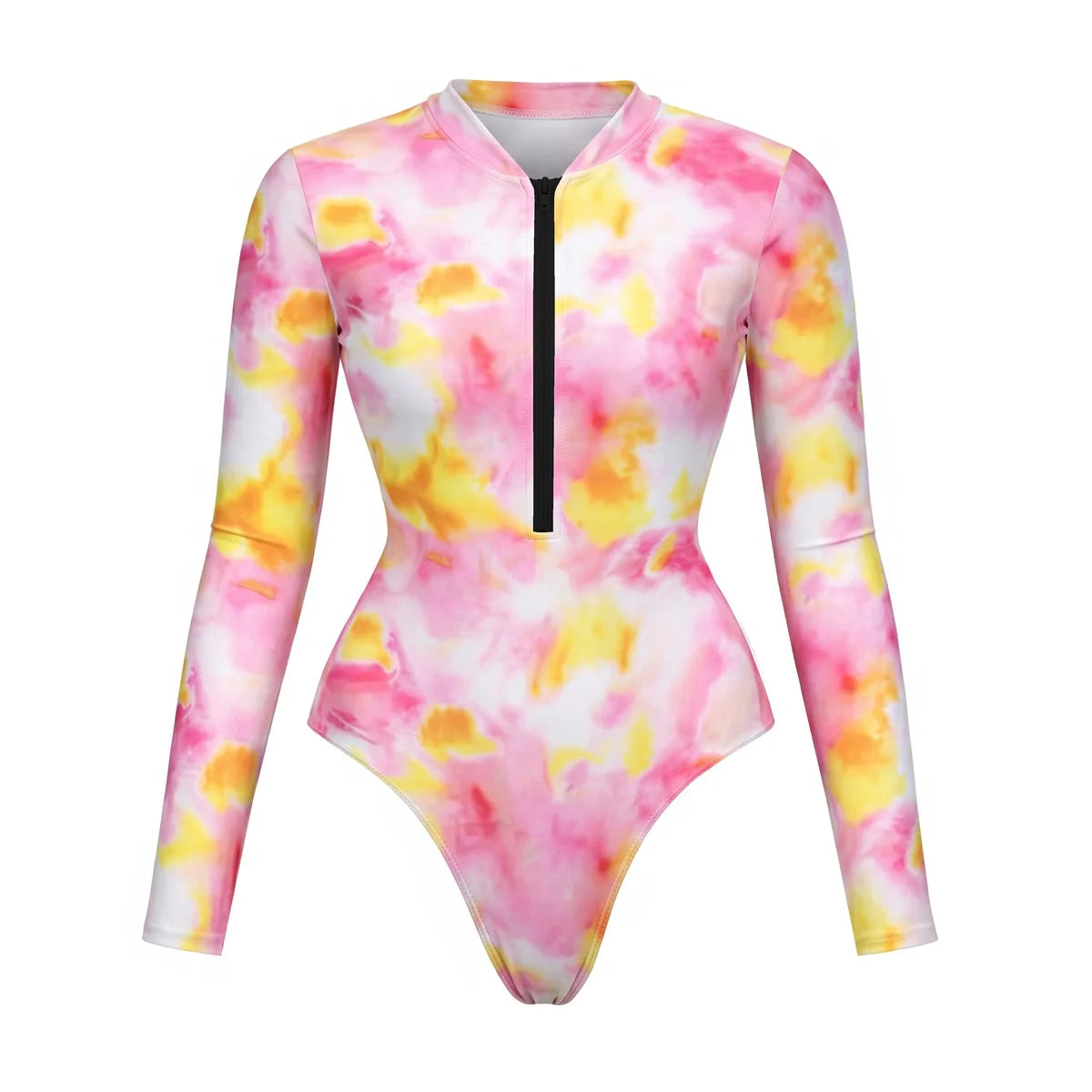 2Pcs Long Sleeve Swimsuit Sexy Women Swimwear With Skirt Female Push Up Bikini Surfing Suit Slim Bathingsuit Bodysuit Beachwear