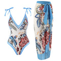2026 New Arrival Push Up Women Bikini Set Floral Printed Ruffle Bikinis Strappy Bandage Swimwear Brazilian Biquini Bathing Suit