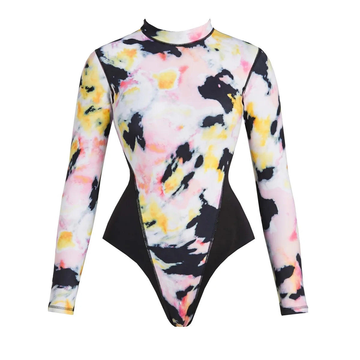 2Pcs Long Sleeve Swimsuit Sexy Women Swimwear With Skirt Female Push Up Bikini Surfing Suit Slim Bathingsuit Bodysuit Beachwear