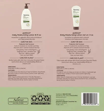 Aveeno Daily Moisturizing Body Lotion Set