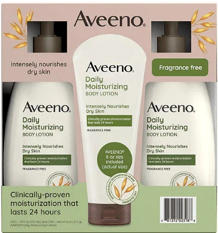 Aveeno Daily Moisturizing Body Lotion Set