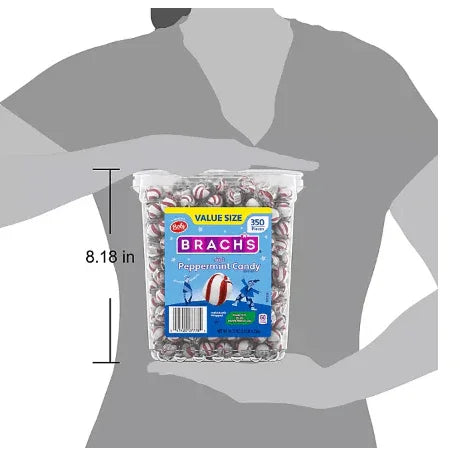 Bobs Sweet Stripes Peppermint Balls - 61.73 oz Jar