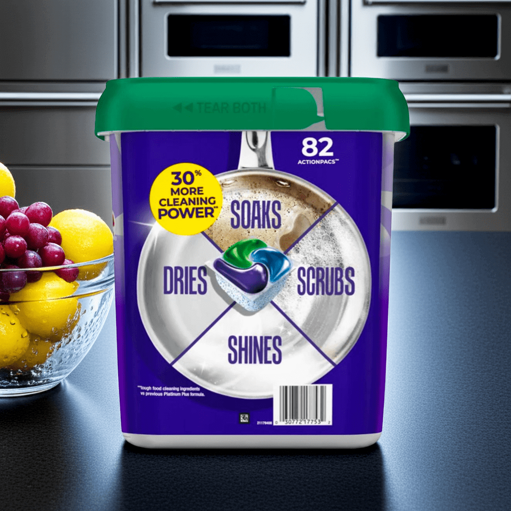 Cascade Platinum Plus Dishwasher Detergent Pods 82 Count