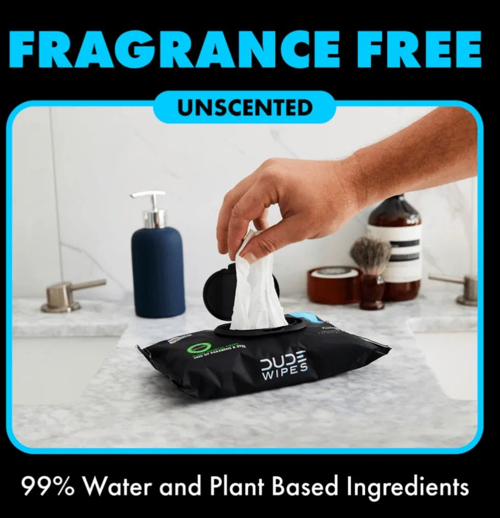 DUDE Wipes XL Flushable Wipes – Extra Large, Unscented, Septic Safe (400 CT & 480 CT)