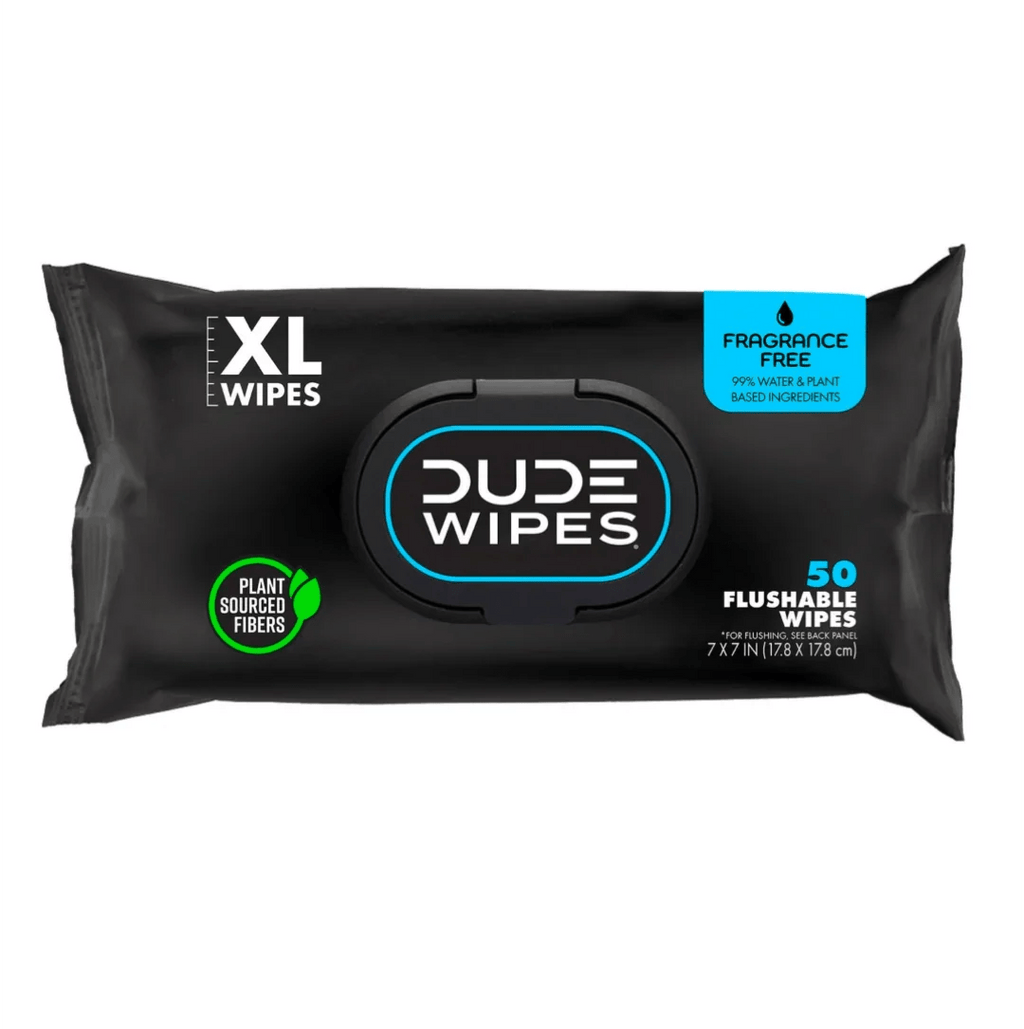 DUDE Wipes XL Flushable Wipes – Extra Large, Unscented, Septic Safe (400 CT & 480 CT)