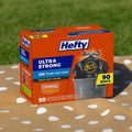 Hefty Ultra Strong Drawstring Trash Bags, Unscented 33 gal., 90 ct.
