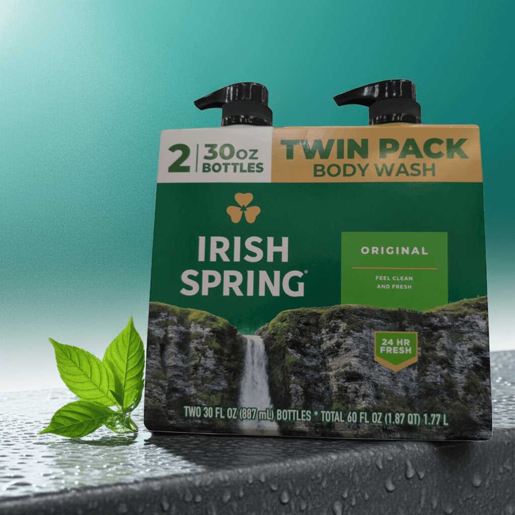 Irish Spring Body Wash for Men, Original Clean 2 Pack 30 oz