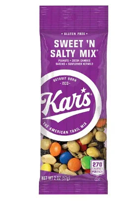 Kar's Sweet 'n Salty Trail Mix 2 oz. 40 pk.  -  Sweet & Salty Snack