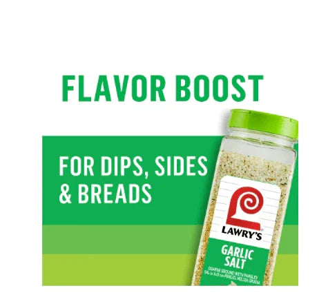 Lawry's Coarse Ground Garlic Salt with Parsley 33 oz.