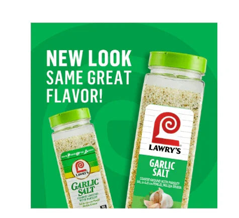 Lawry's Coarse Ground Garlic Salt with Parsley 33 oz.